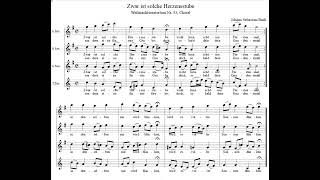 Choral quotZwar ist solche Herzensstubequot für drei Altsaxophone und ein Tenorsaxophon [upl. by Ailasor]