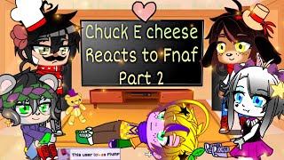 •Chuck E cheese React to fnaf memes PART 2  ꧁CosmicNuggs꧂ [upl. by Tillman]