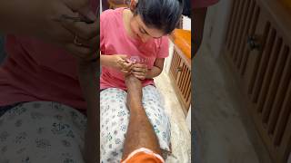 Nail and feet care day 💅 pedihomecare selfcare manicure nailcare fypviral shortsvideo fyp [upl. by Dorahs]