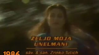 Doris Dragovic  Zeljo Moja 1986 Eurovision Yugoslavia [upl. by Tomchay951]