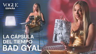 Bad Gyal ¿cómo le gustaría ser recordada dentro de 100 años  La cápsula del tiempo  VOGUE España [upl. by Shedd820]