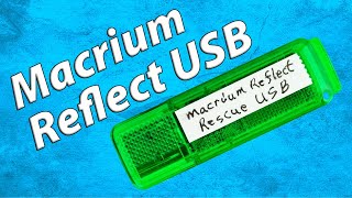 Create Macrium Reflect Rescue USB  Detailed Instructions [upl. by Ettenav]