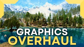 How To Make Skyrim Look INCREDIBLE With Mods  Visual and Graphic Overhaul [upl. by Arlena]