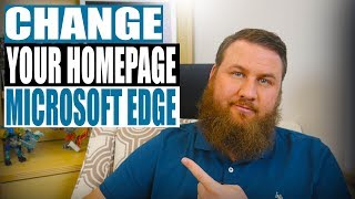 How to Change your Homepage in Microsoft Edge [upl. by Jankey]