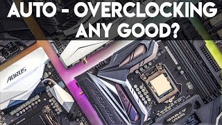 Motherboard Auto OverClocking Does it Work amp Which Do It BEST [upl. by Roxy]