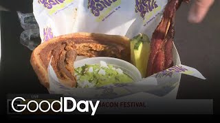 Bacon lovers attend Austins first Baconfest  KVUE [upl. by Ennagem631]