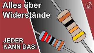 🔴 Alles über Widerstände und wie man die Farbringe liest  EdisTechlab [upl. by Micki]