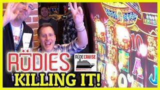 🛳🎰 RUDIES Killing It ➡ Aboard the RUDIES Princess🎉💰 ✦ Brian Christopher RUDIES Slot Cruise [upl. by Anurb57]