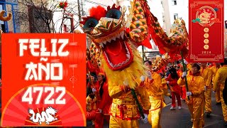 AÑO NUEVO CHINO 4722 año 2024 en Occidente explicación Desfile Año Nuevo Chino en Madrid 2017 [upl. by Eiramlehcar]