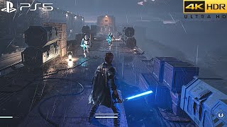 Star Wars Jedi Fallen Order PS5 4K 60FPS HDR Gameplay [upl. by Odrarebe]