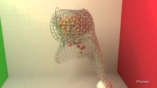 Chainmail and Basket of Balls in Cornell Box  Blender Bullet Physics SmallLuxGPU [upl. by Ellennad]