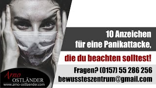 10 Anzeichen für eine Panikattacke die du beachten solltest [upl. by Amehsat117]