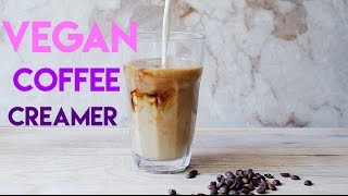 Homemade vegan coffee creamer 3 ways  MoreSaltPlease [upl. by Quartet]