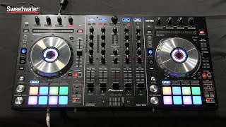 Pioneer DJ DDJSX2 Serato DJ Controller Overview  Sweetwater Sound [upl. by Laehpar]