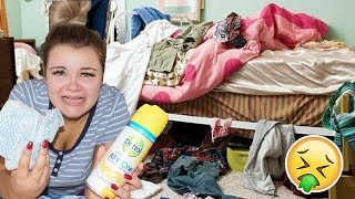 cleaning my room for the first time in a yearEW [upl. by Eardnaed299]