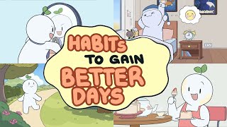 9 Little Habits To Have A Better Day [upl. by Ahsiad]