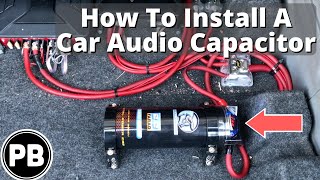 How to Install a Car Audio Capacitor in your Vehicle [upl. by Josey]