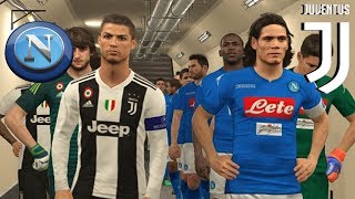 Napoli Vs Juventus  Acquisti  Trattative quotCR7 Cavani Benzemaquot  PES 2018 [upl. by Filipe148]