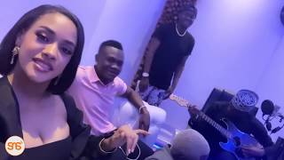 Tazama TanashaDiamondMbosso na Lavalava wakiimba quotNENDA KAMWAMBIEquot live studio [upl. by Odie]