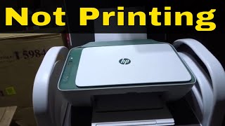 HP Deskjet Printer Not PrintingHow To Fix It EasilyStep By Step Tutorial [upl. by Ruzich]