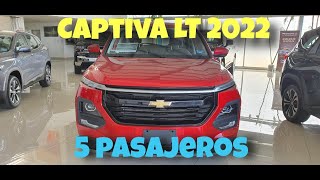 IMPERDIBLE  Nueva Chevrolet Captiva 2022 LT 5 pasajeros  Espacio y diseño a un gran precio [upl. by Todhunter329]