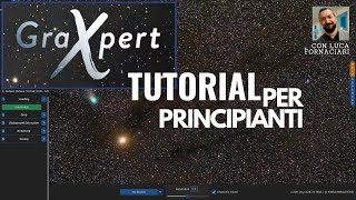 GraXpert facile un TUTORIAL semplificato su denoise e rimozione dei gradienti in astrofotografia [upl. by Suilenrac]