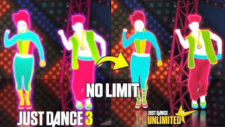 JUST DANCE COMPARISON  NO LIMIT  2 Unlimited [upl. by Icaj494]