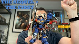 Unboxing amp Review of JoyToy x Warhammer 40K Ultramarines Captain in Gravis Armor Version 2 [upl. by Calloway]