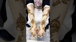 Viral briskly henna dejain mehndi hennamehndiart [upl. by Imas]