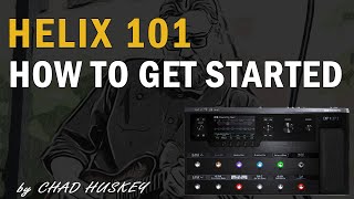 Line 6 Helix 101 How to get started [upl. by Alahsal]