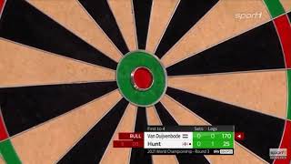 DIRK VAN DUIJVENBODE HITS 170 VS ADAM HUNT [upl. by Nnylyaj]