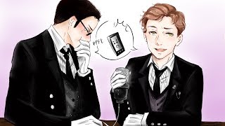 2 Voice Actors  1 Voice Prank Calls Sebastians Black Butler [upl. by Gillett]