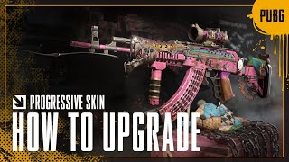 Progressive Skins Upgrade Knowhow  PUBG [upl. by Ferris730]