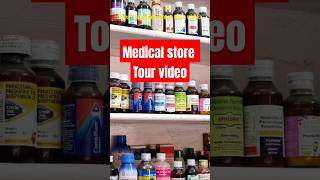 Medical store tour video  krishna medicose pharmacyshop medicalstore tourvlog minivlog [upl. by Marshal]