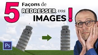 Comment redresser une image dans Photoshop CC Tutoriel Photoshop [upl. by Nibroc205]