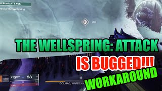 Destiny 2  Wellspring Ball Bug Workaround  QUICK PSA [upl. by Glasgo]