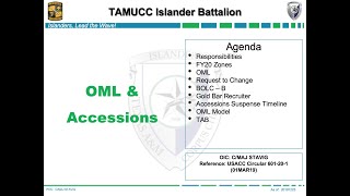 Army ROTC OML amp Accessions Explained In Depth [upl. by Miltie104]