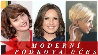 Moderní podkova účes [upl. by Elka831]