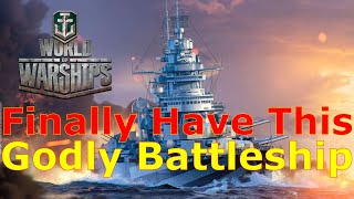 World of Warships I Have Finally Acquired This Godly Battleship Bourgogne [upl. by Leonora]