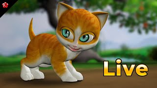 🔴 LIVE STREAM 🎬 Kathu Malayalam Cartoon Full Movie Live for Kids 😻 🐶 [upl. by Carree493]