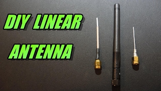 DIY Linear Antenna 58GHz [upl. by Ettenom]