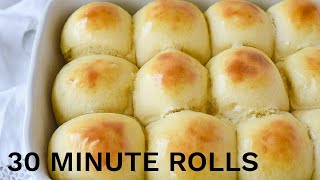 How to Make Dinner Rolls in 30 Minutes30 Minute Rolls [upl. by Natalie887]