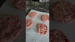 Home Made Dry Aged Steak Burgers [upl. by Annahahs]