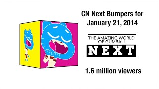 Cartoon Network Coming Up Next Bumpers for January 21 2014 [upl. by Gwendolyn]