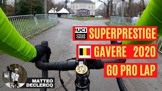 2020 CYCLOCROSS SUPERPRESTIGE GAVERE GO PRO LAP Course Preview [upl. by Alemat]