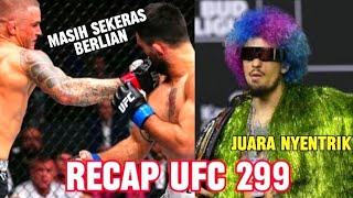 HASIL UFC 299 DILUAR DUGAAN 😯😯 ufc dustinpoirier seanomalley [upl. by Marita985]