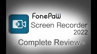 FonePaw Screen Recorder  Tutorial and Complete Review [upl. by Resiak]