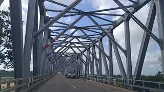 Driving over the Burdekin Bridge [upl. by Azrim819]