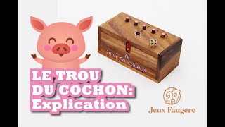 Le trou du cochon règles du jeu [upl. by Markson]