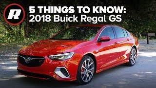 2018 Buick Regal GS 5 things to know [upl. by Anaujal514]